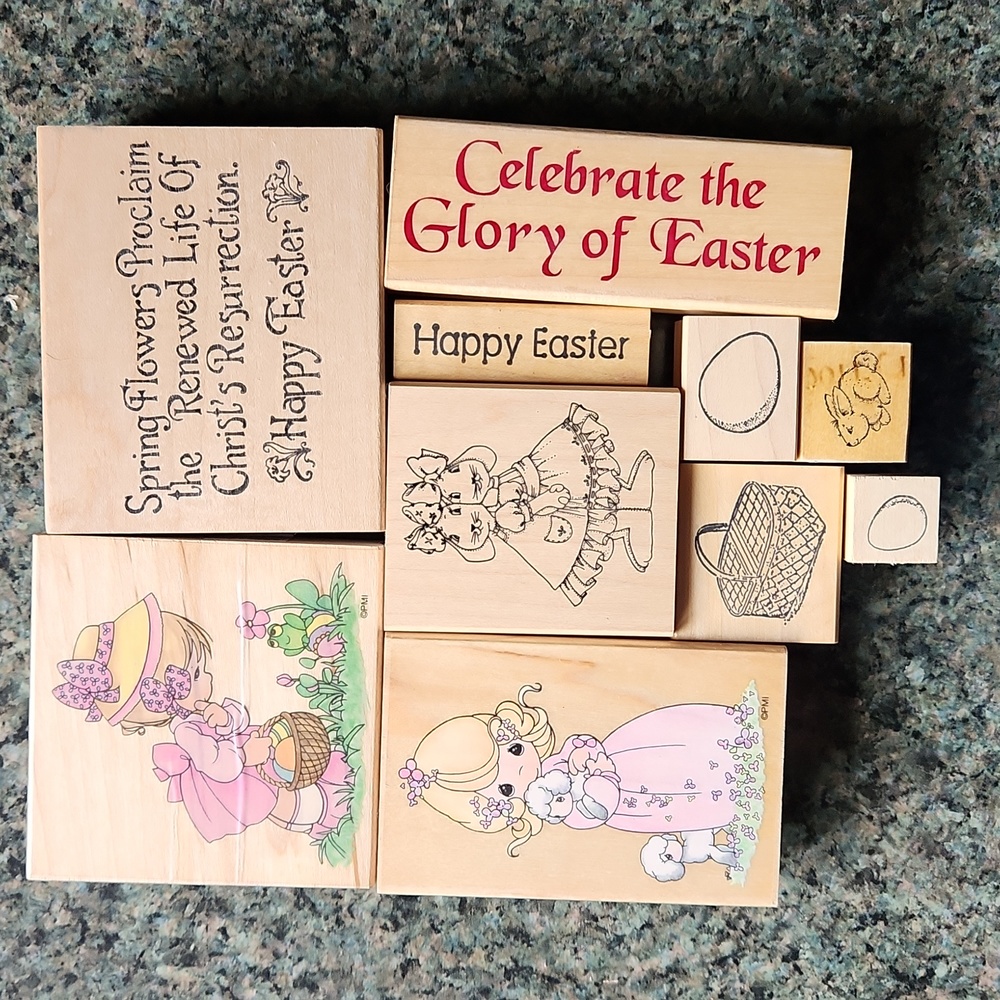 Easter Themed Stamps - 10 Pieces